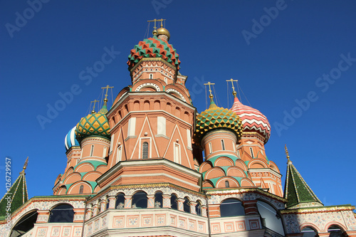 Moscow,Saint Basil's Cathedral.