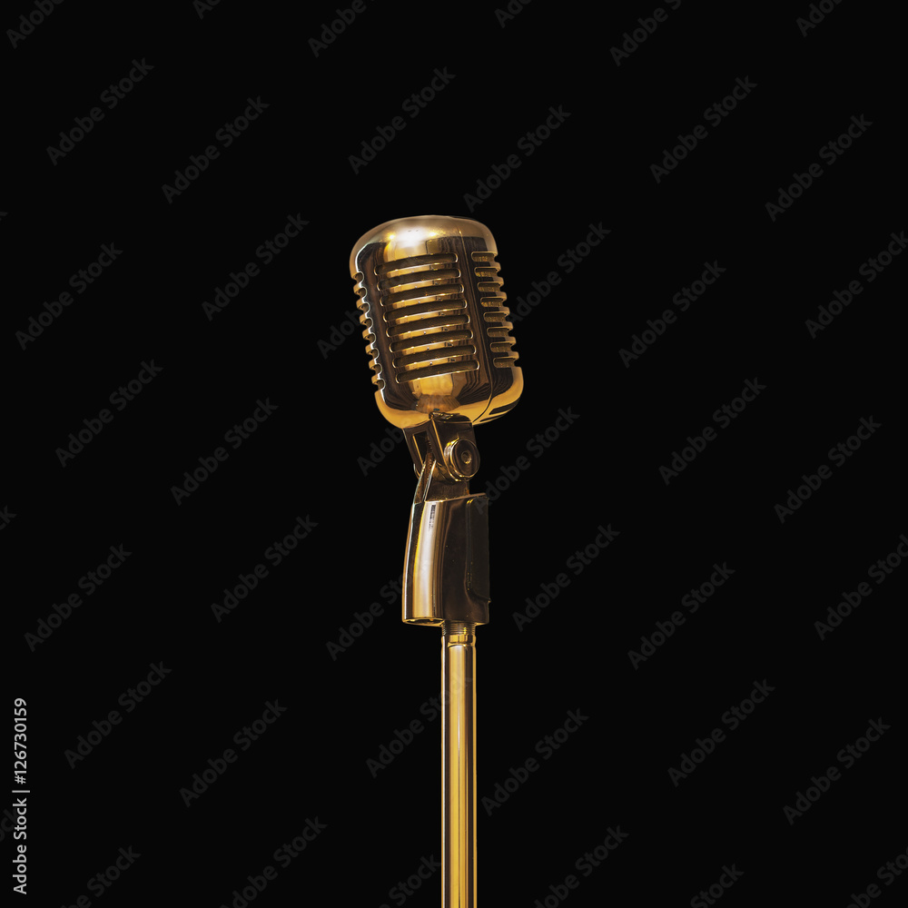 Fototapeta premium vintage microphone