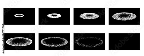 Explode effect animation.