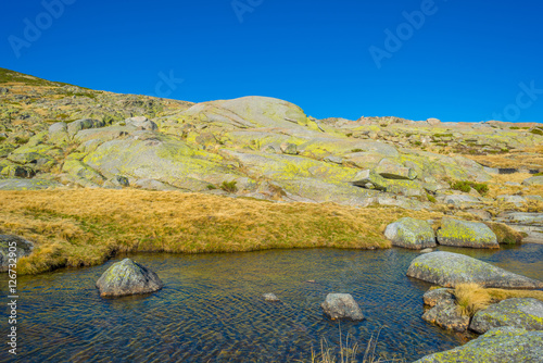 Hills of natural park Sierra de Gredos