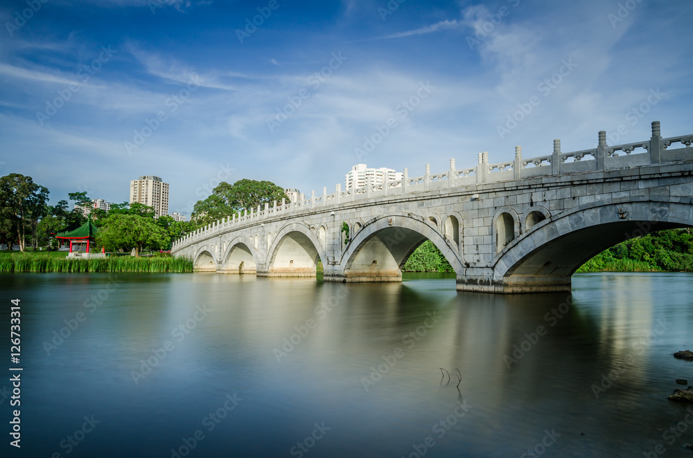 Stone Arch Bridge of Chinese Garden