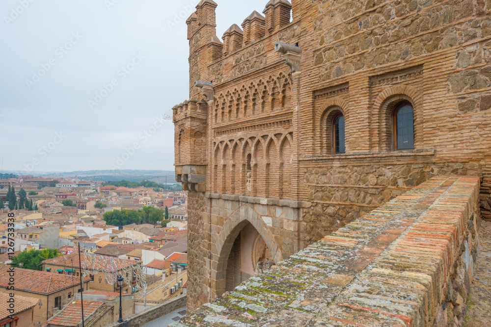 Medieval wall of the city of Toledo