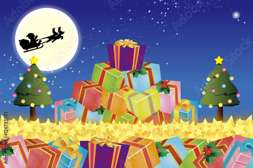 #Background #wallpaper #Vector #free #christmas #Xmas merry christmas,eve,fir tree,message,greeting card,santa claus,gift,white snowflakes,winter scenery,event,party,ornament,decoration,holy night 
