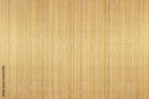 A fragment of bamboo mats