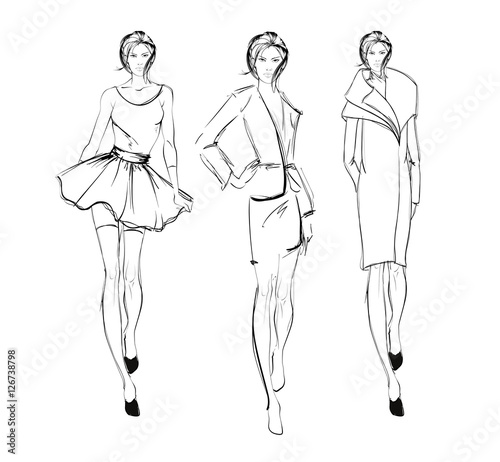 SKETCH. fashion girls