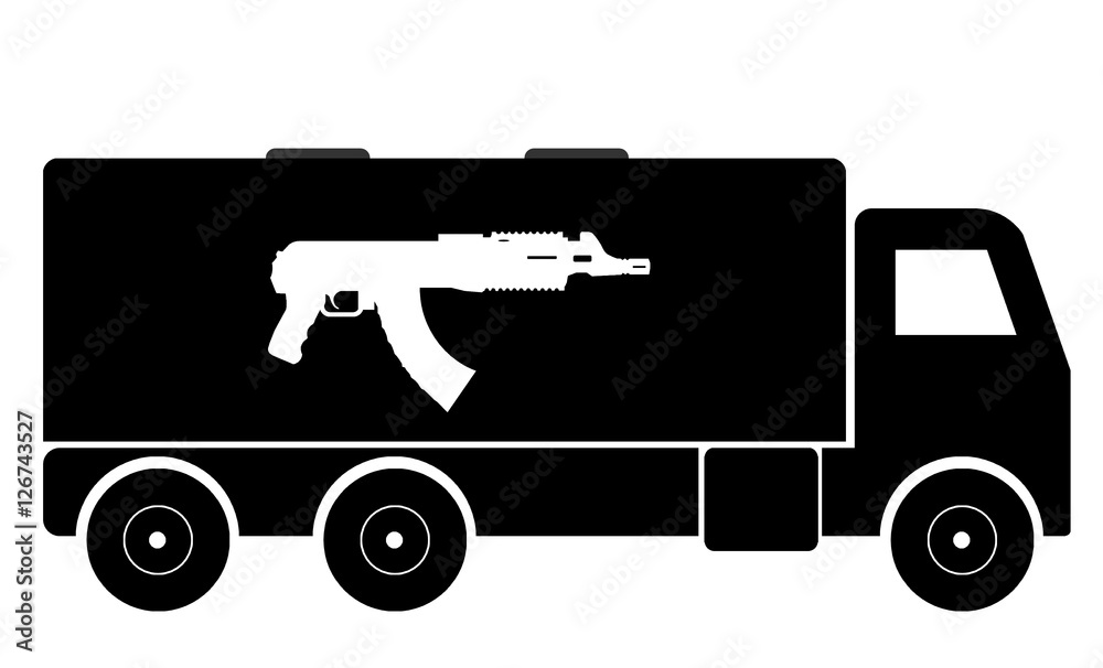 Transport d'armes par camion