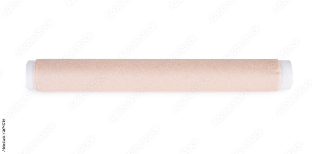 parchment on a white background