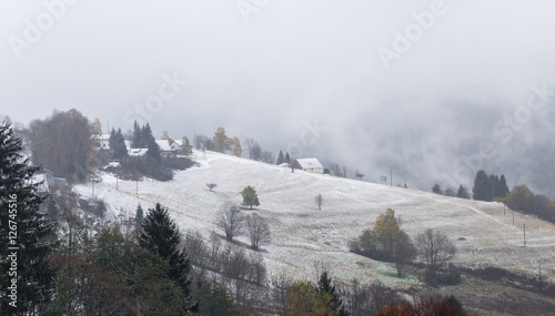 neige sur les Vosges