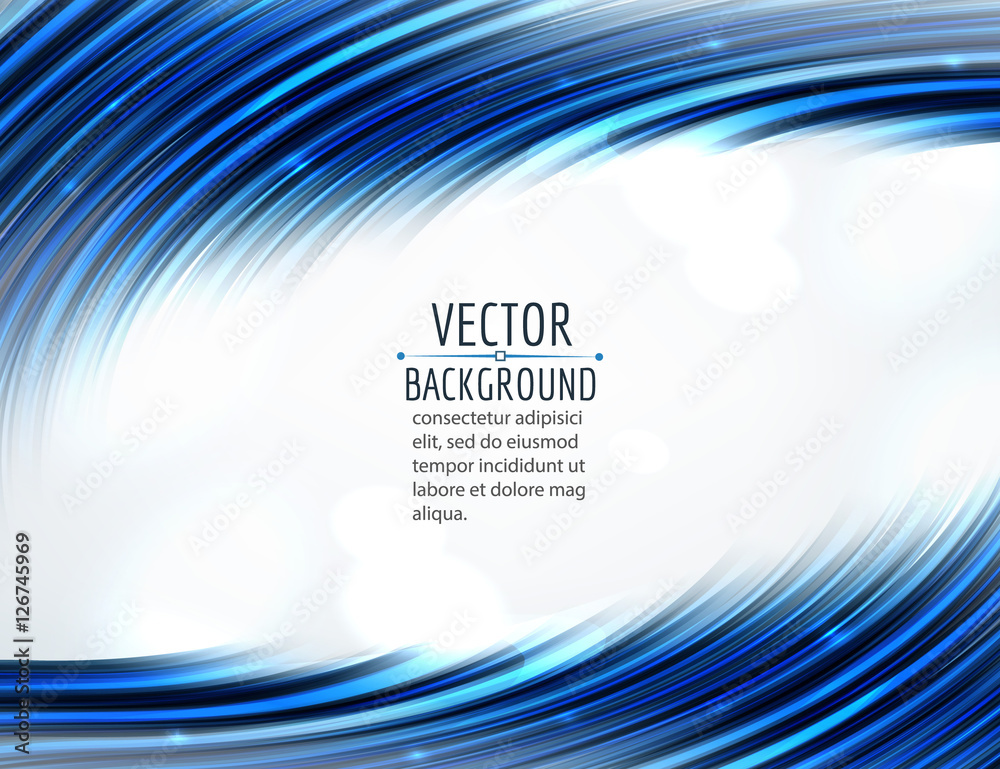Abstract wave on white background. Bright curve flow. Vector design. Abstract wave on white background. Bright curve flow. Vector design.