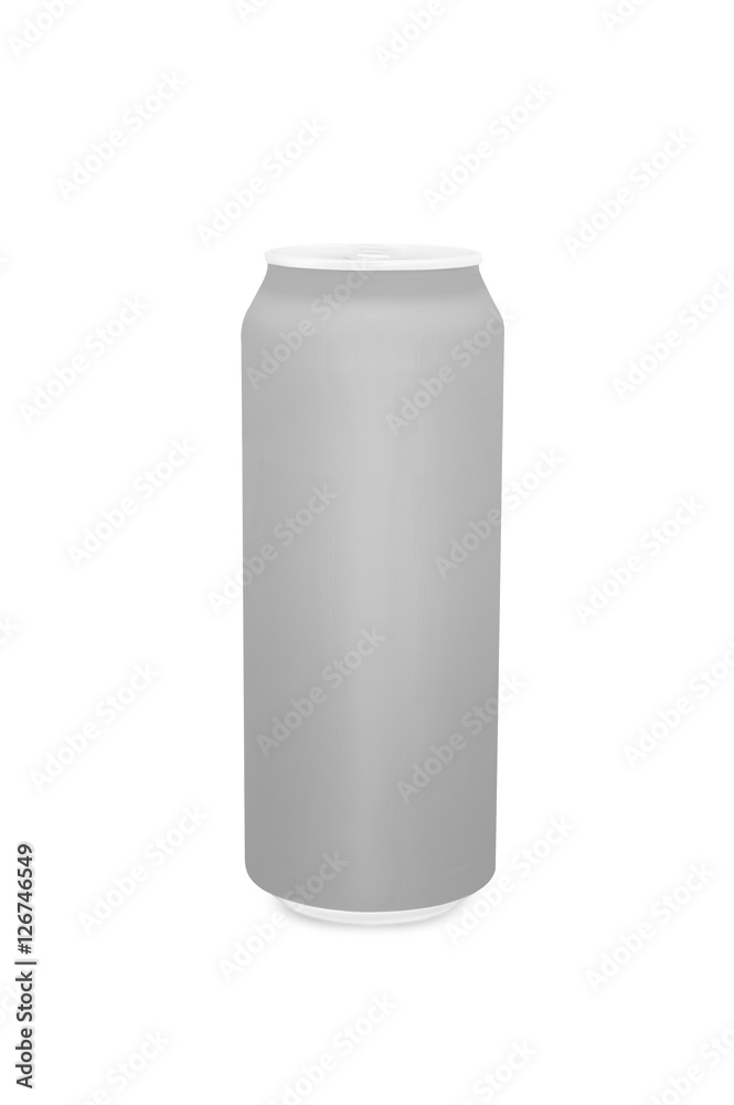 aluminum cans with blank copy space on white background. aluminum cans with blank copy space on white background.