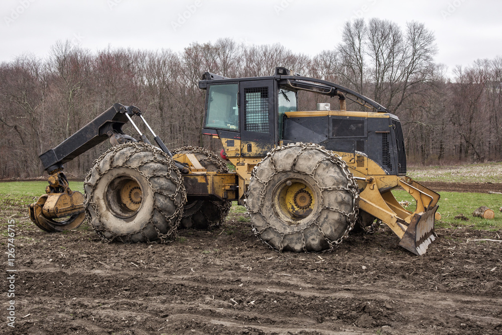 Logging machine - Skid steer Logging machine - Skid steer