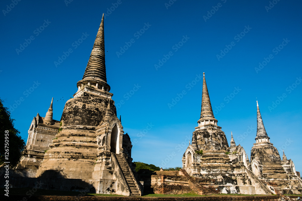 Wat Phra Si Sanphet, day, Ayutthaya, Thailand