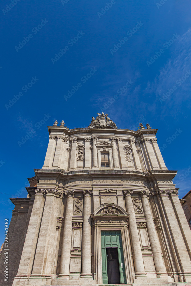 Church of Santi Luca e Martina in Rome Church of Santi Luca e Martina in Rome