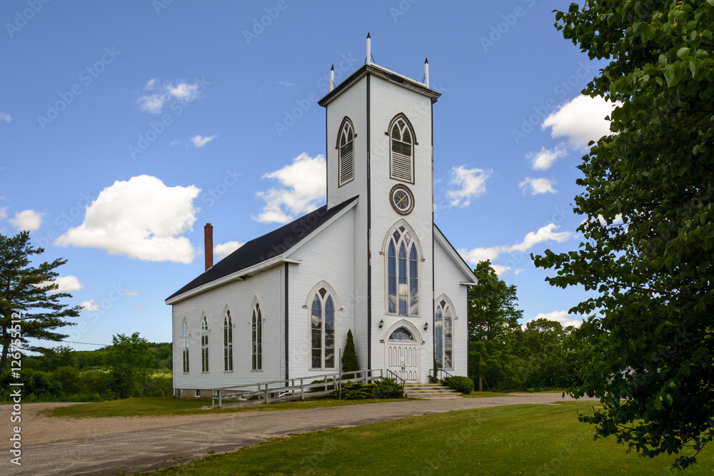 Rural Church in Nova Scotia