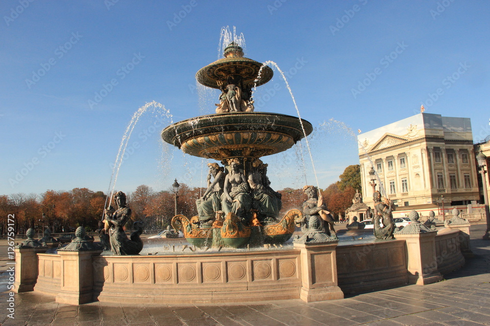 Fontaine de la place de la Concorde