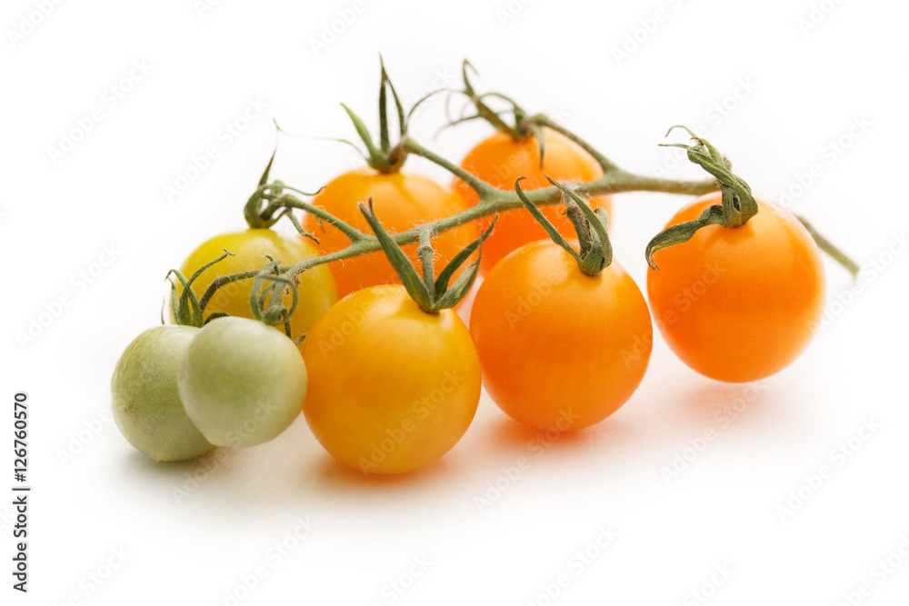 Fresh yellow tomatoes Fresh yellow tomatoes