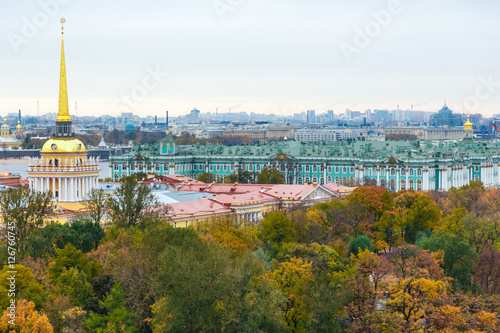 Saint Petersburg view from Isaac's Cathedral © Sergey Yarochkin