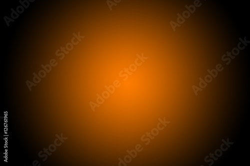 colorful blurred backgrounds / Black and orange background