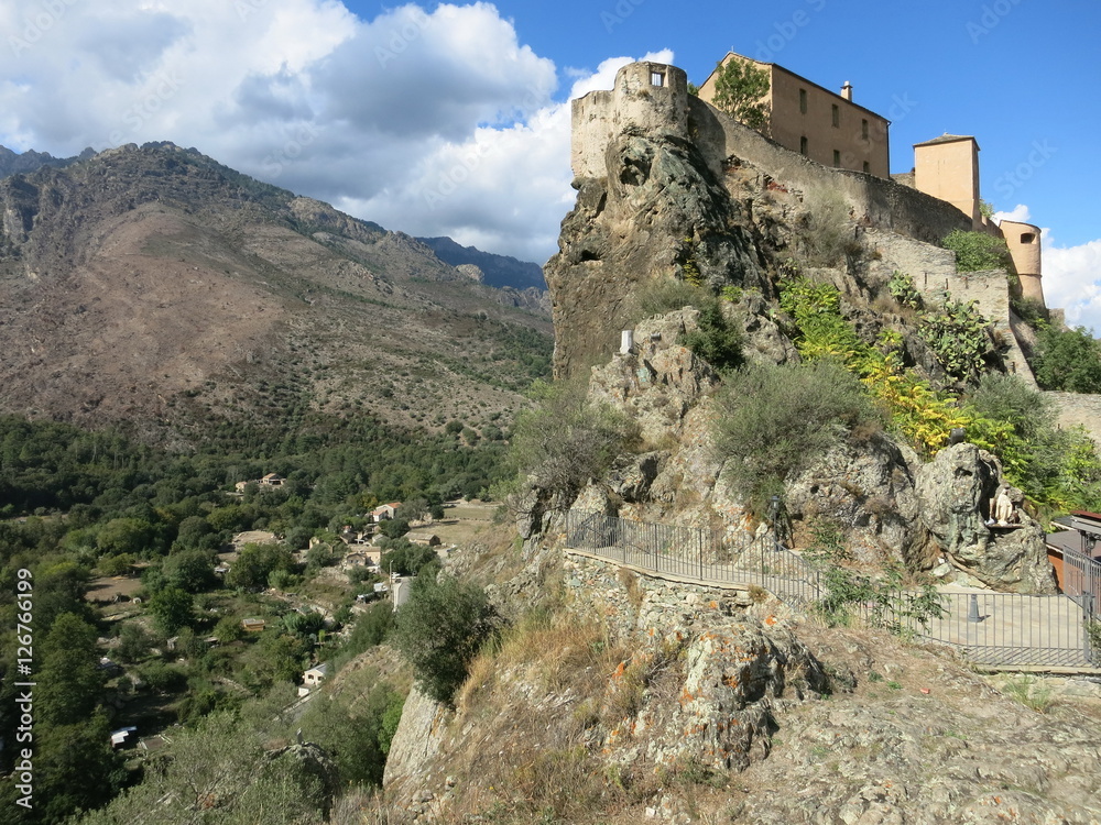 Korsika Corte 27 Burg