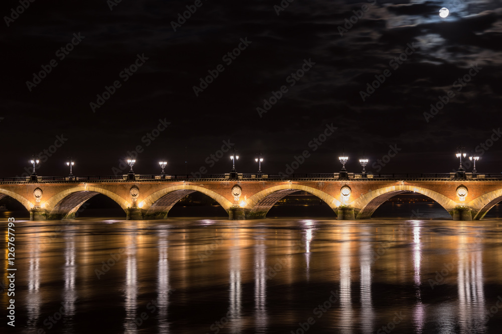 Pont de Pierre in Bordeaux
