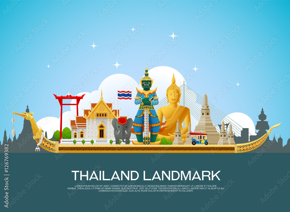 Obraz premium thailand landmark