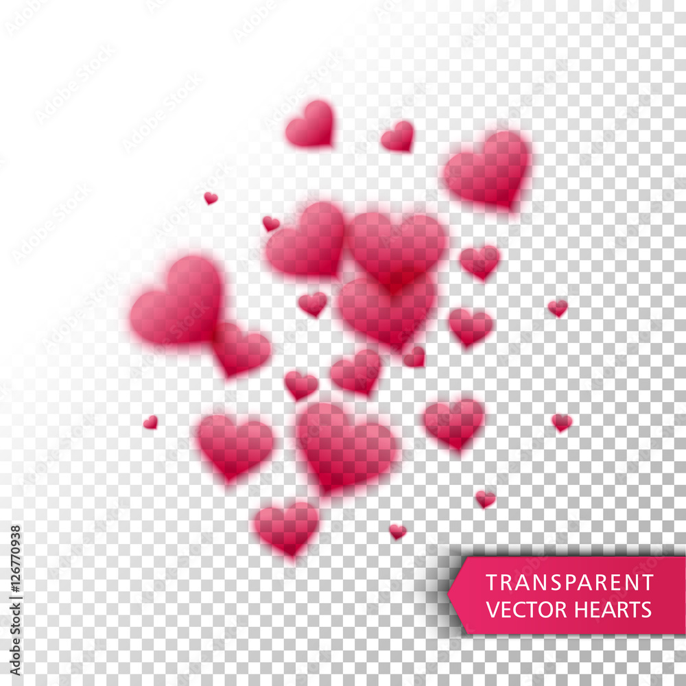confetti falling from red hearts confetti falling from red hearts