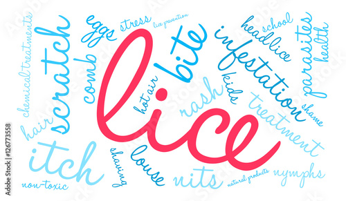Lice Word Cloud