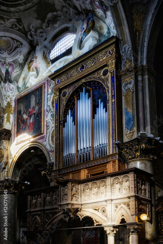 Organ in the Cathedral (duomo) in Monza