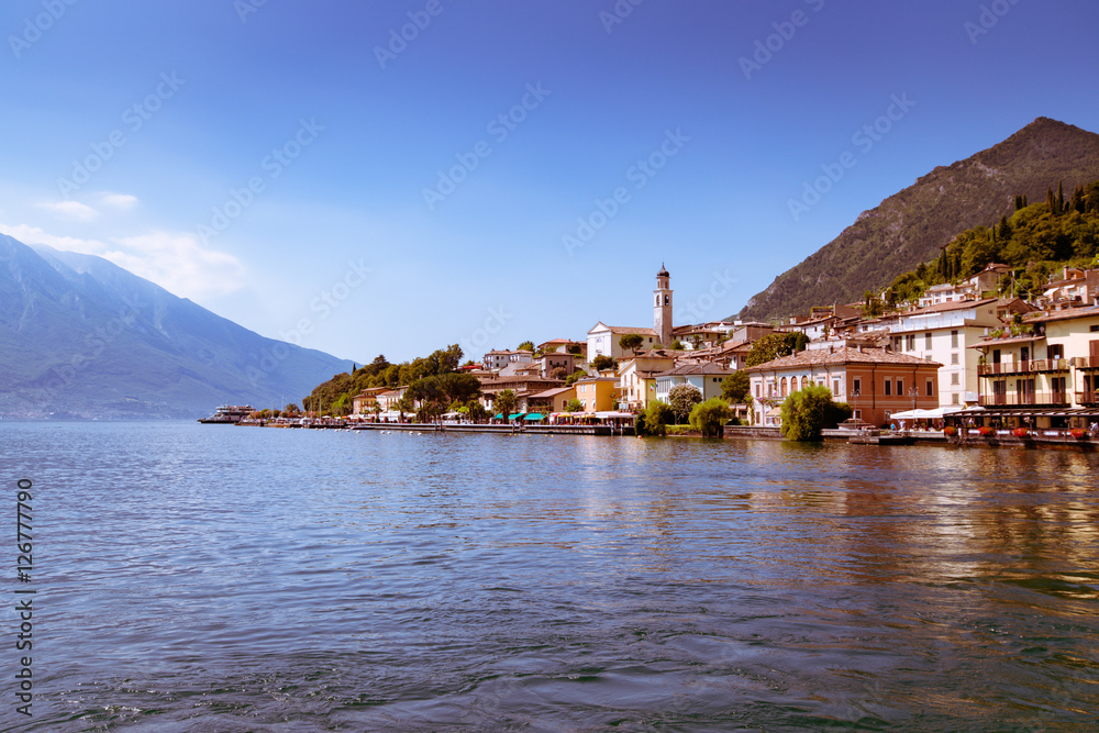 Limone sul Garda is a town in Lombardy on the shore of Lake Garda.