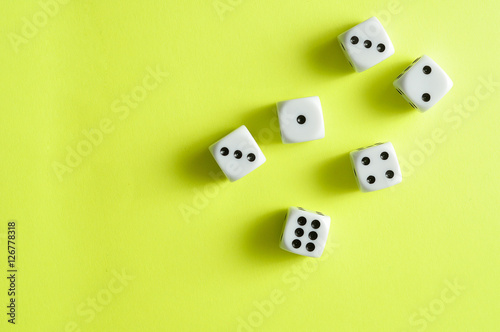 A collection of dices 