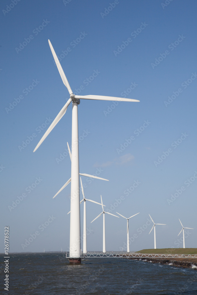windturbine producing alternative energy