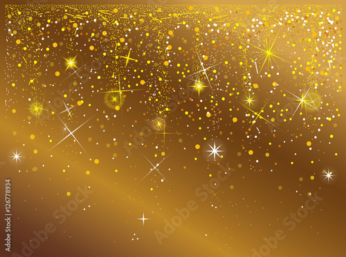 cartolina dorata natale capodanno