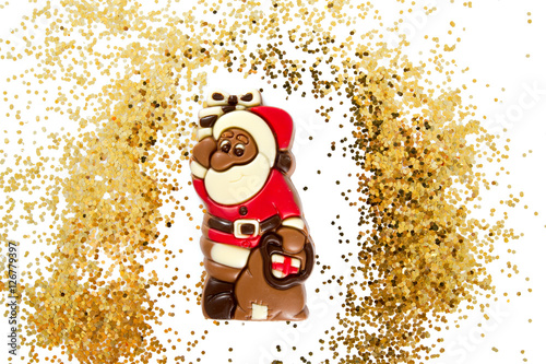 chocolate santa photo