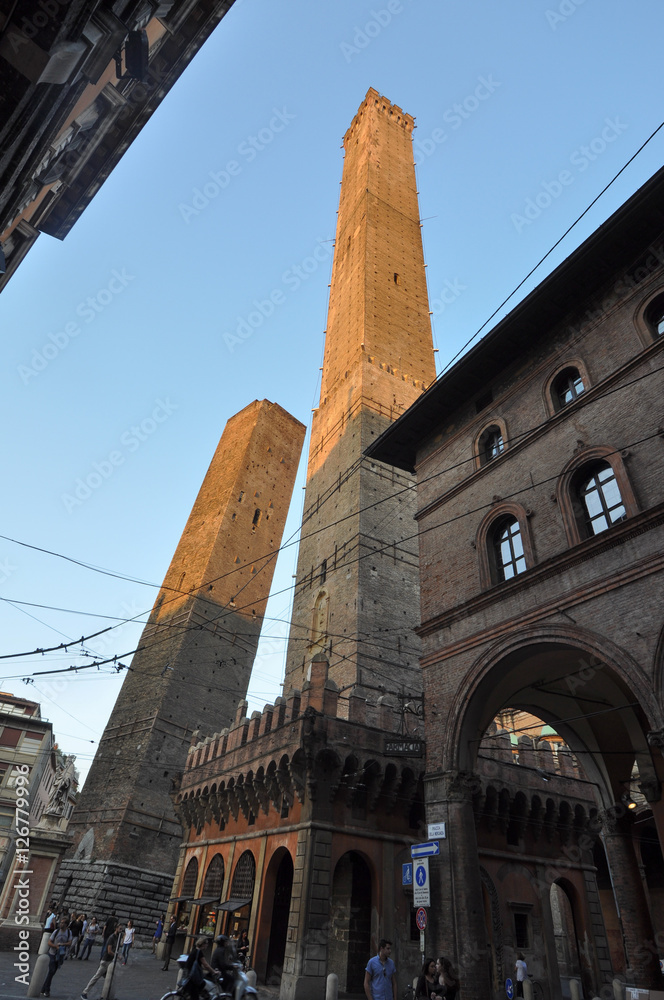 Medieval towers in Bologna