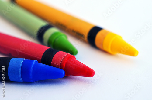 Wax Crayon Close Up