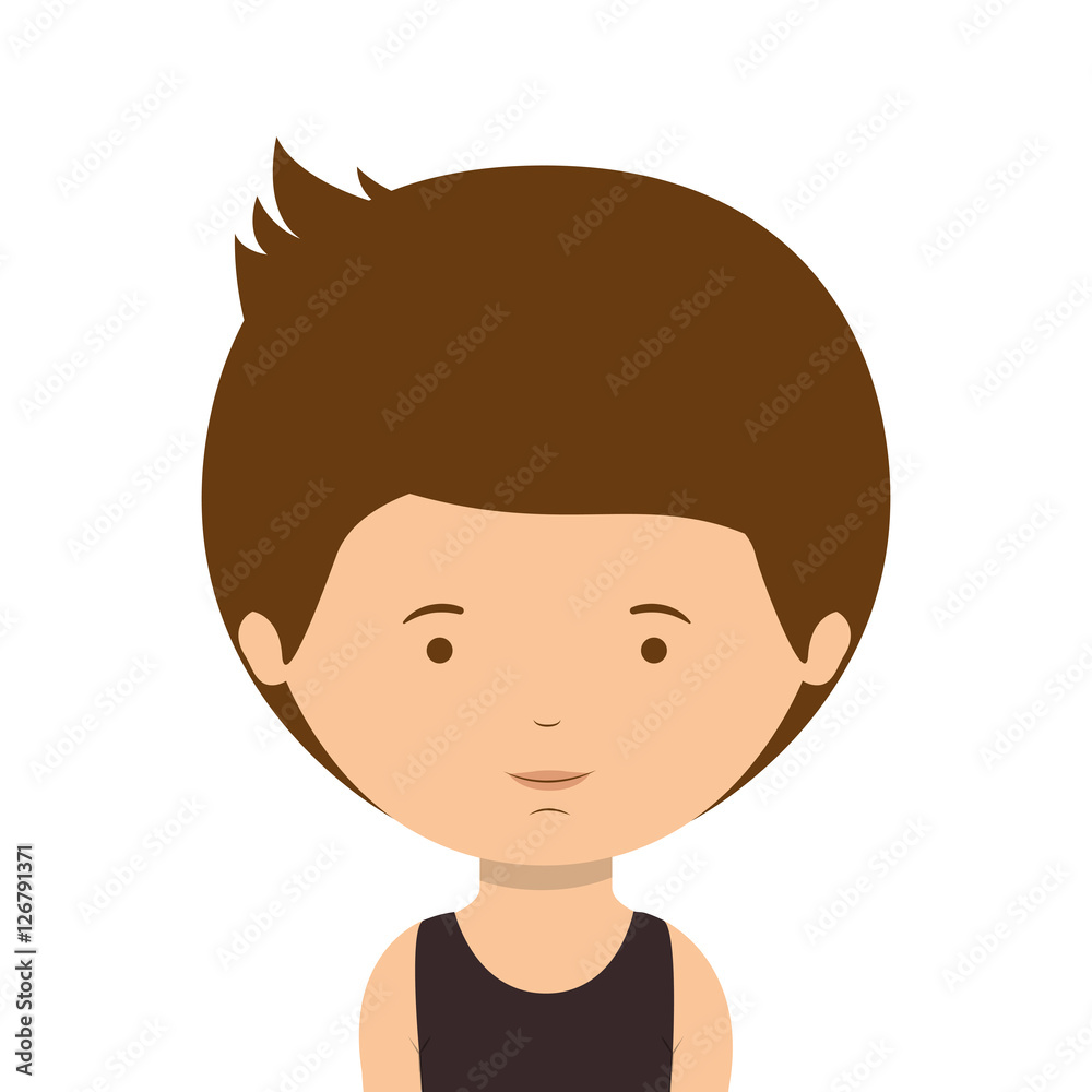 half body man dressed ballet costume vector illustration half body man dressed ballet costume vector illustration