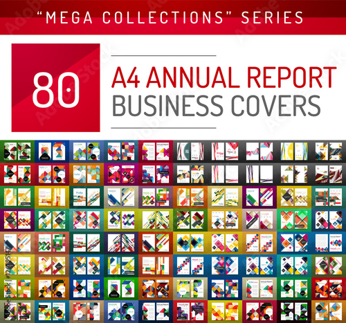 Annual report covers mega collection