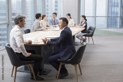 Photography Business people having meeting in board room