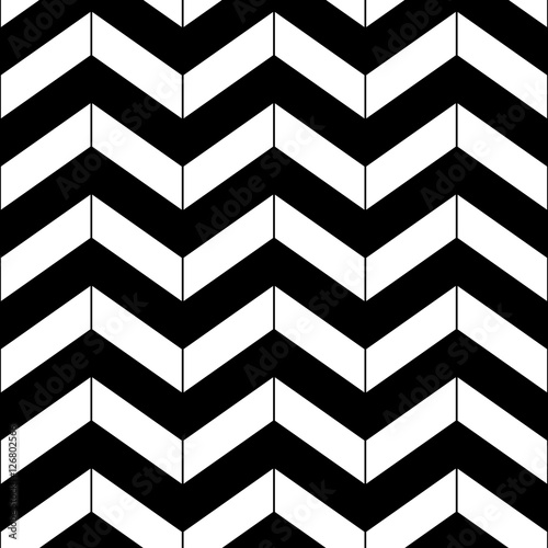 Abstract black and white ge...