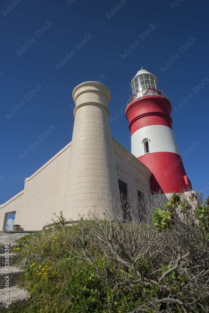 L'Agulhas Lighthouse from the side