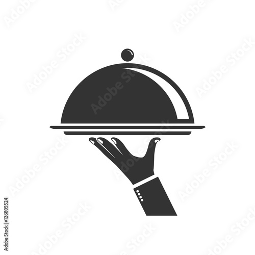 Food serving tray