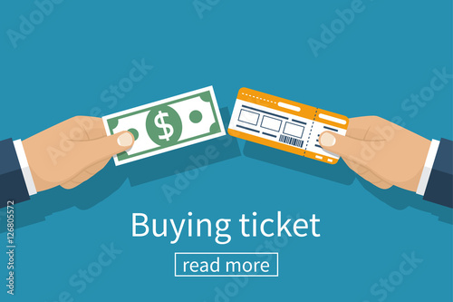 Purchase tickets in cash