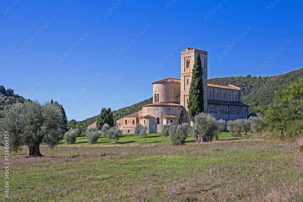 Fototapeta premium Abbazia di Sant Antimo
