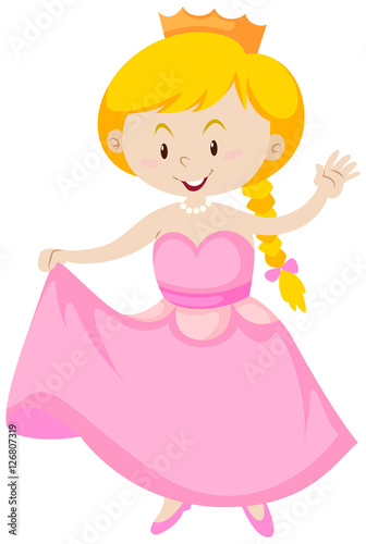 Girl dressed up as princess © blueringmedia