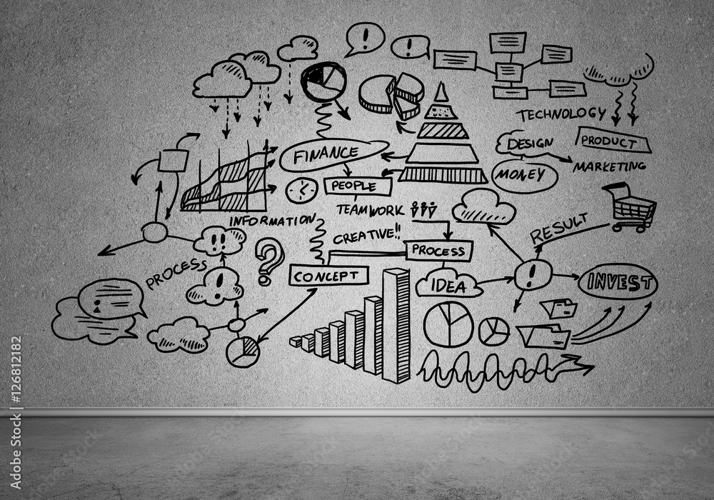 Obraz premium Business strategy and planning