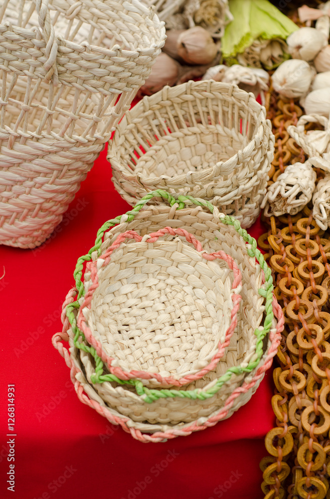 Obraz premium Woven baskets handmade