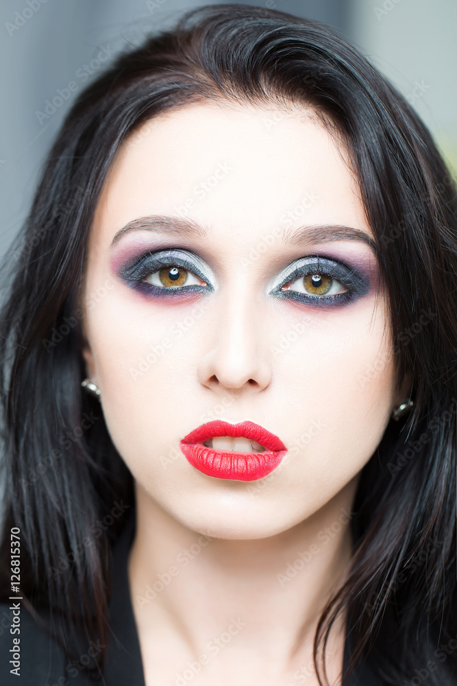 Pretty girl with make up Pretty girl with make up