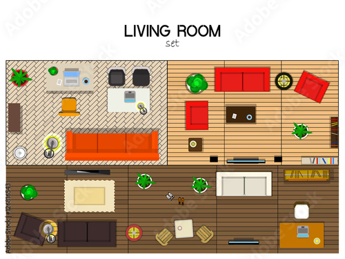 set of furniture
