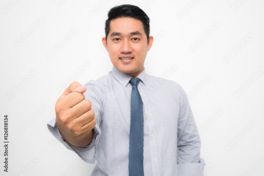 Young Asian businessmen feeling acting for Corporate social responsibility (CSR) business concept. Young Asian businessmen feeling acting for Corporate social responsibility (CSR) business concept.