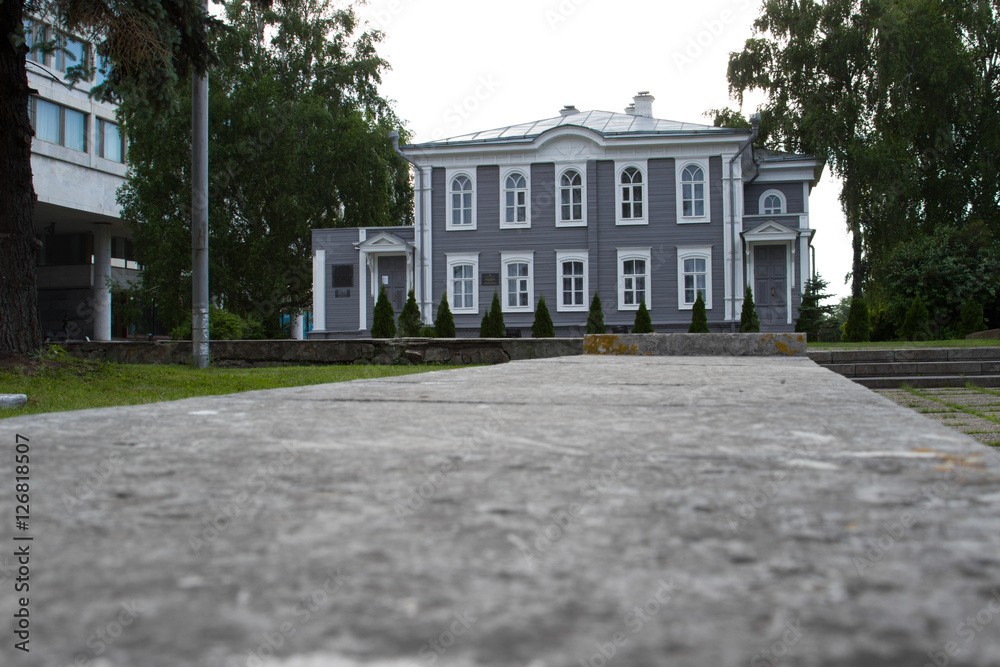 Fototapeta premium Lenin House homeland - Ulyanovsk (Simbirsk), Russia.